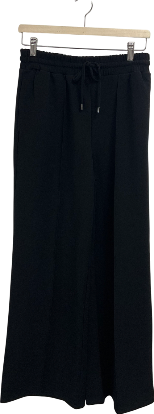 New Look Black Jogger Wide Leg Trouser UK 10