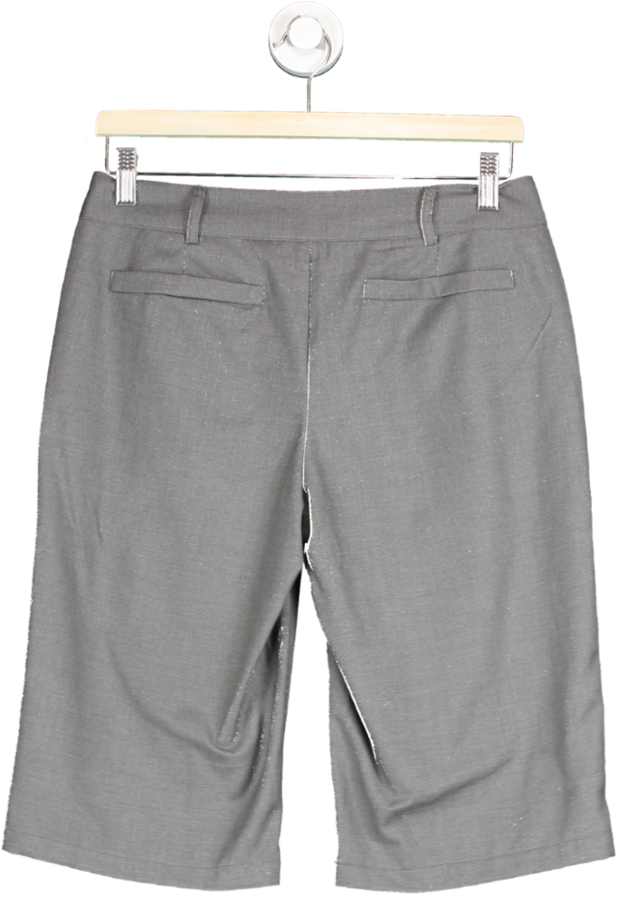 Musèra Grey Knee-Length Smart Shorts Size S
