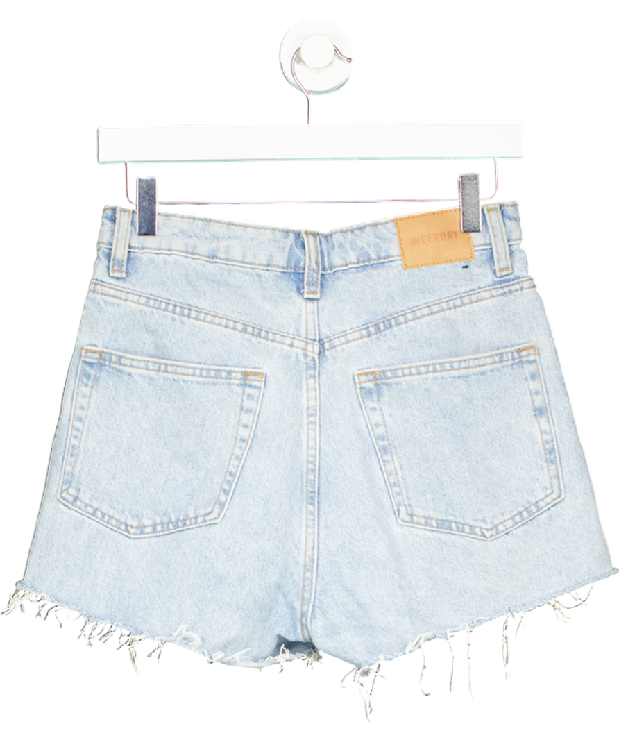 Weekday Blue Eya Denim Shorts W27