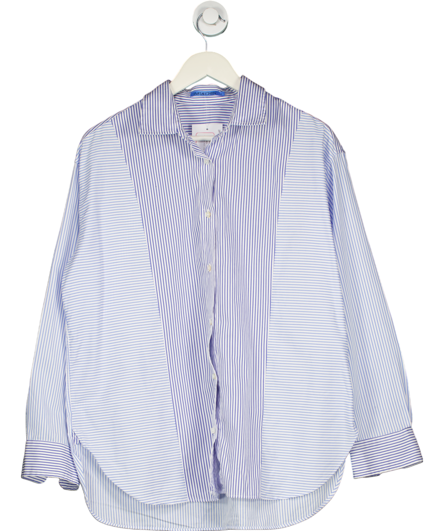 j.mclaughlin Blue Finn Shirt In Stripe UK 16