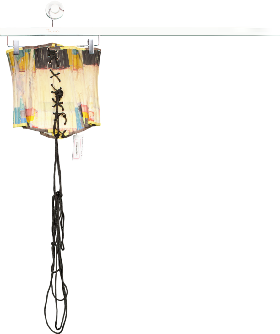 Corset Story Multicoloured Underbust Abstract Print Corset W24