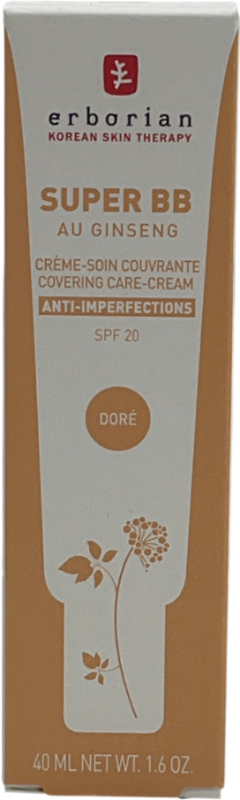 Erborian Super Bb Anti Imperfections Covering Cream Dore 40ml