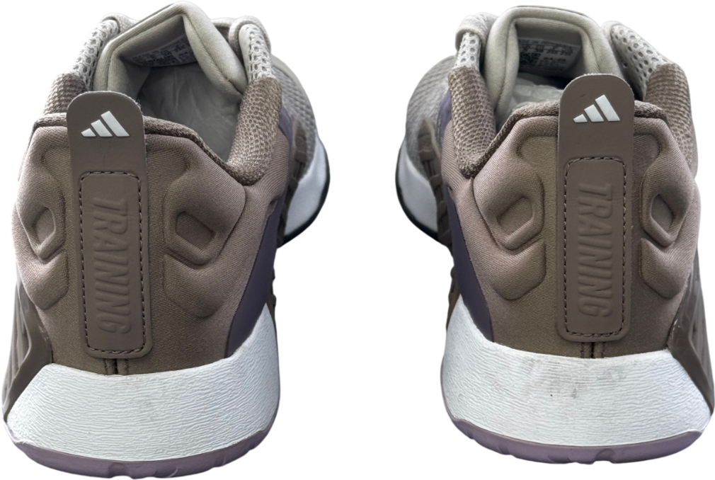 ADIDAS Beige Dropset 3 Running Shoes, Wonalu/grey UK 5 EU 38 👠