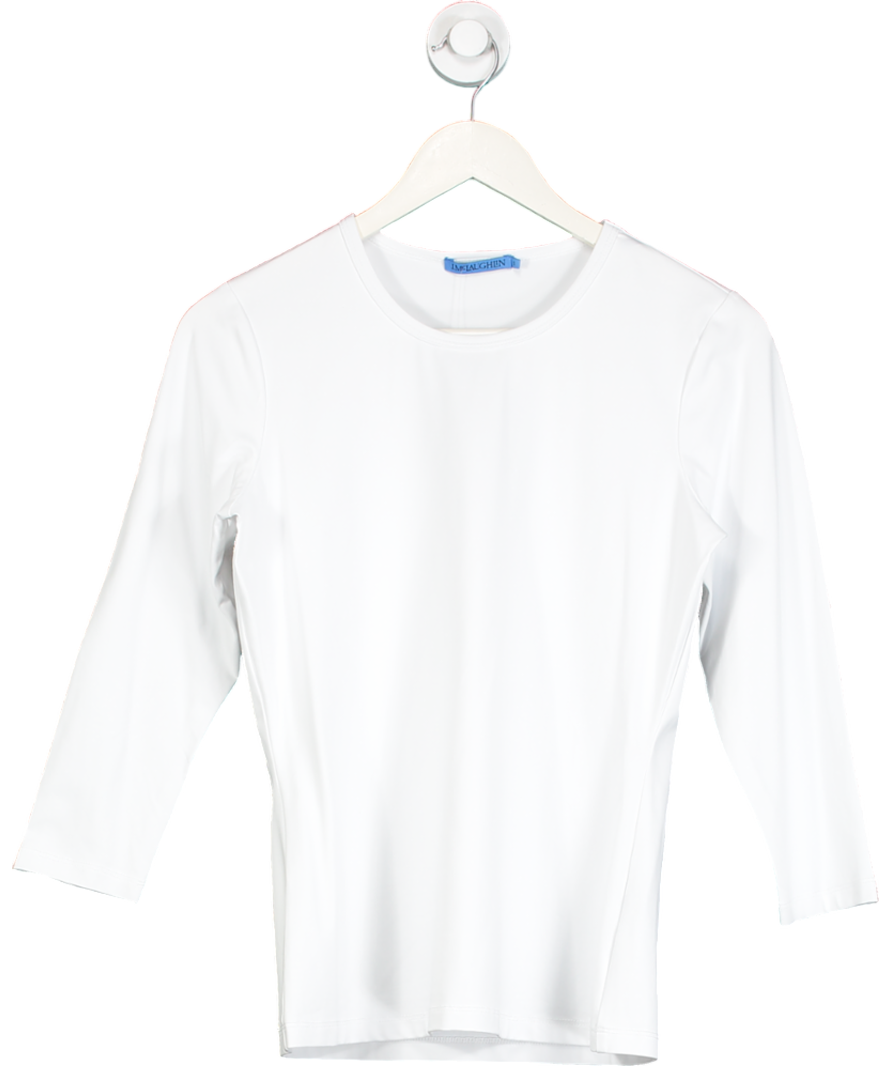 J McLaughlin White Signature T-shirt UK S