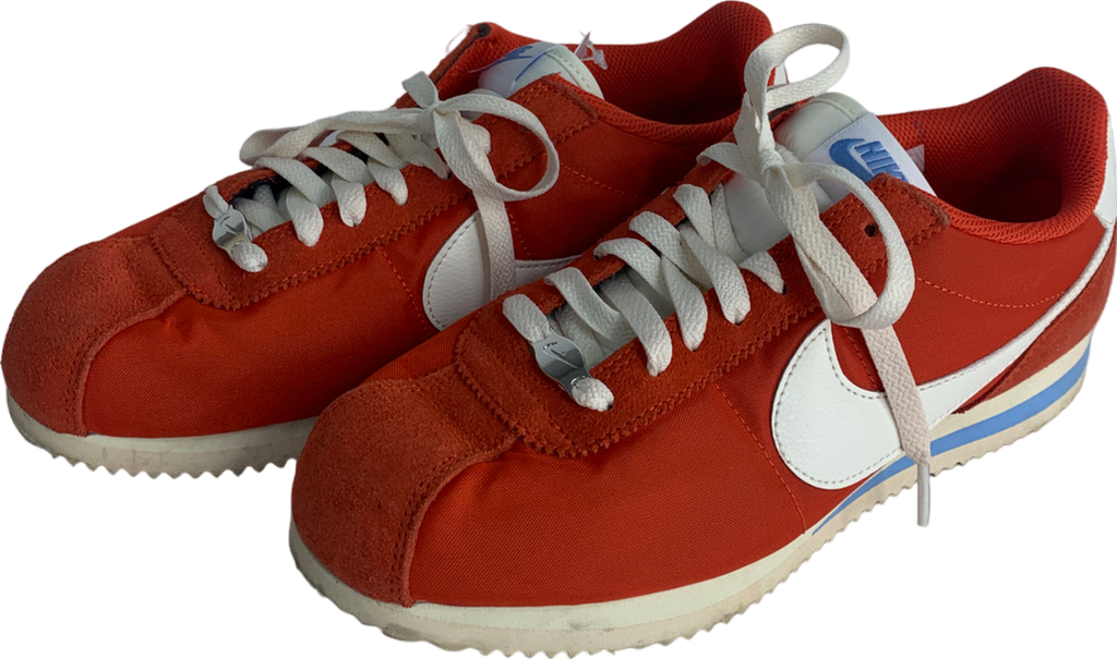 Nike Orange Womens Cortez Trainers UK 6 EU 39 👠