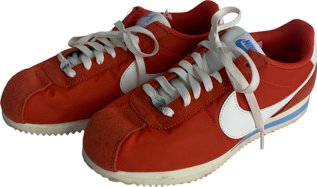 Nike Orange Womens Cortez Trainers UK 6 EU 39 👠
