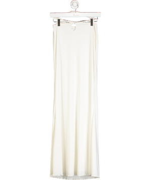 i.am.gia White Embellished Halterneck  Maxi Dress UK S/M