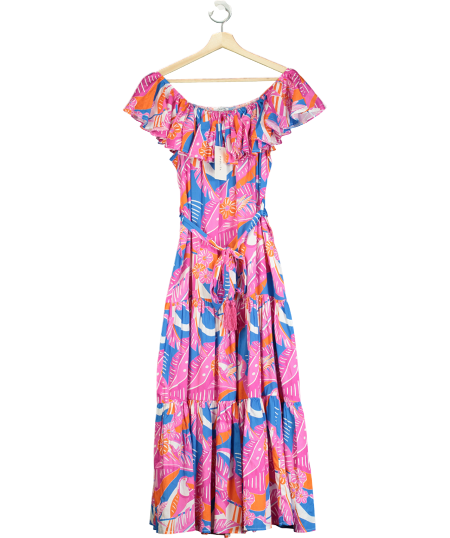 PAOLITA Multicoloured Paloma Bianca Dress UK S