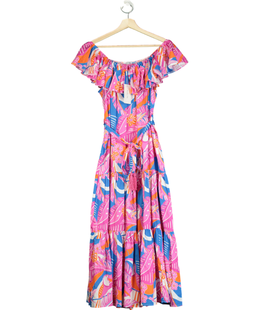 PAOLITA Multicoloured Paloma Bianca Dress UK S