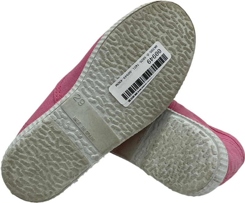 hampton canvas Bonbon Pink Hampton Canvas Plum Plimsolls UK 11 EU 29 👼