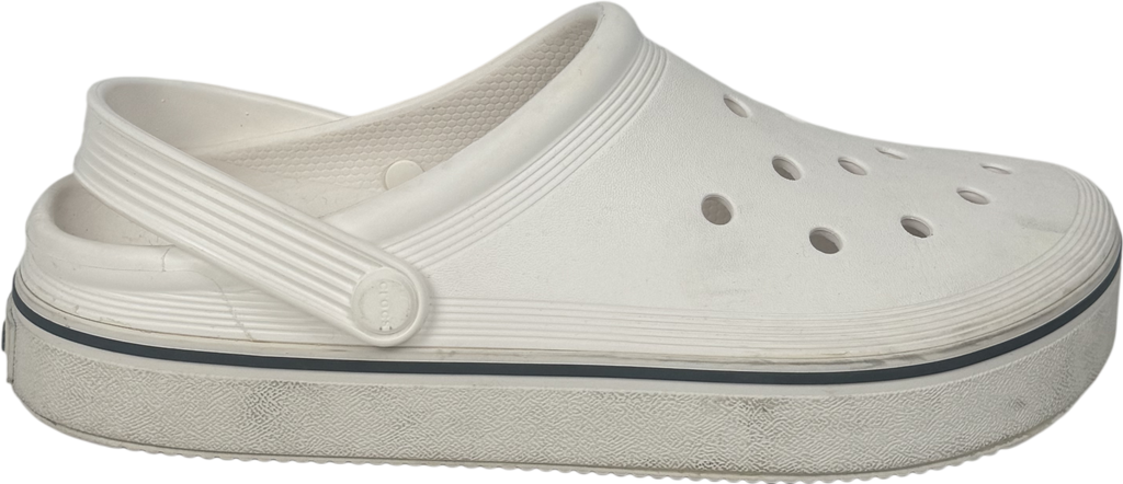 Crocs White Classic Off Court Clog UK 9 EU 43 👞