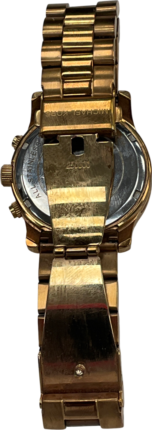 Michael Kors Runaway Gold Tone Watch One Size