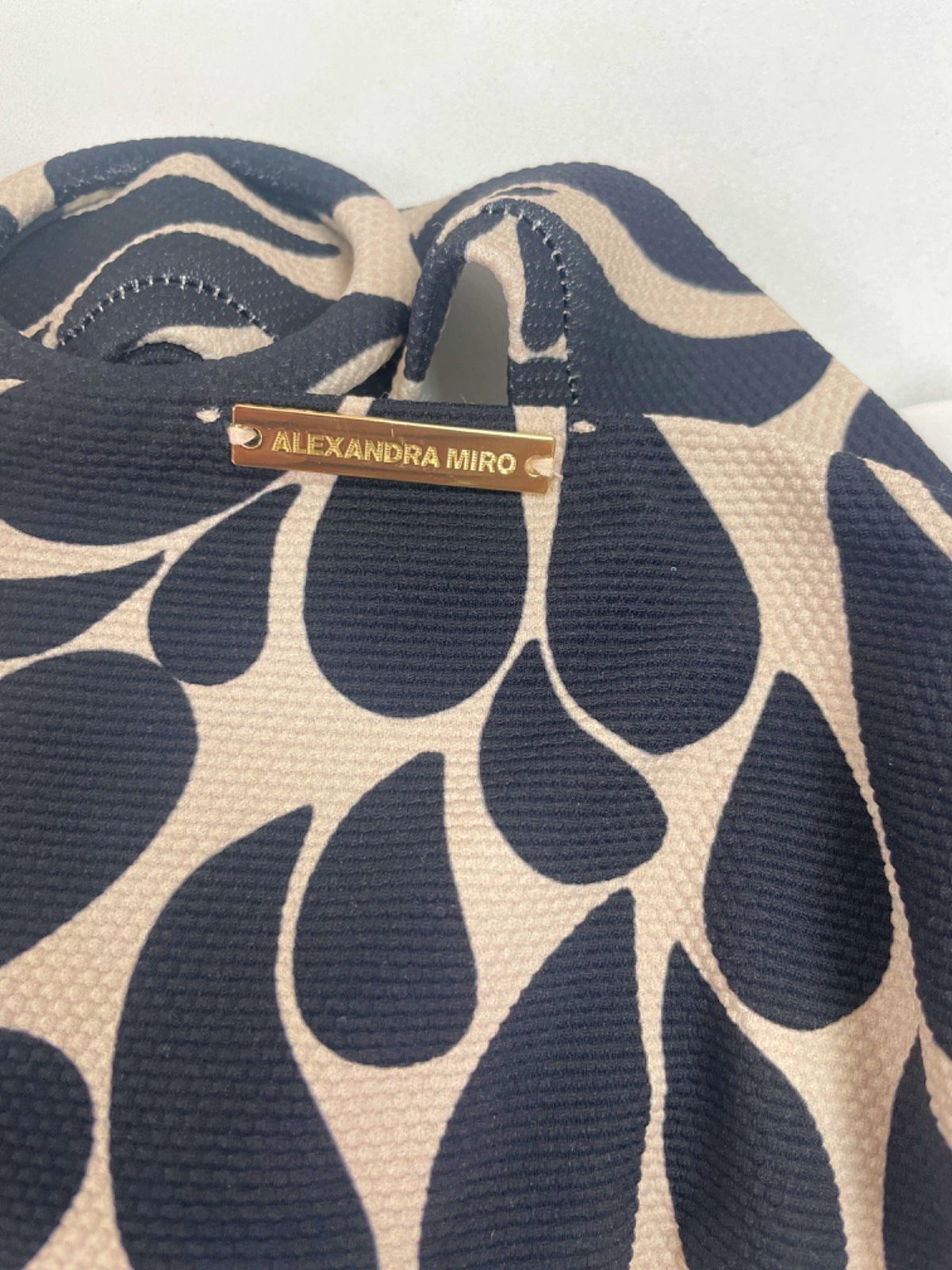 Alexandra Miro DEIDRE SWIMSUIT - BLACK DANDELION  UK S