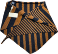 COTSWOLD KNIT Camel / Navy Blue Notgrove Neckerchief – Suede One Size