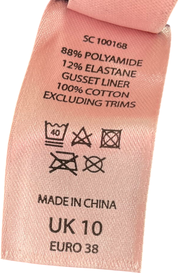 boux avenue Black Lana Underwear Set UK 10