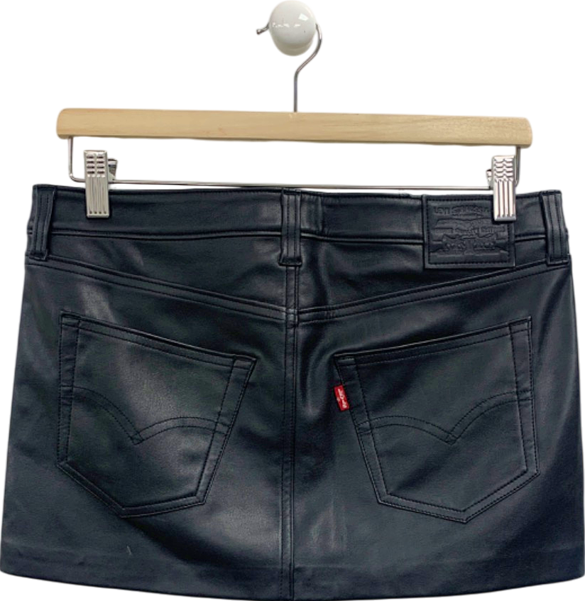 Levi's Black Mini Skirt UK XS