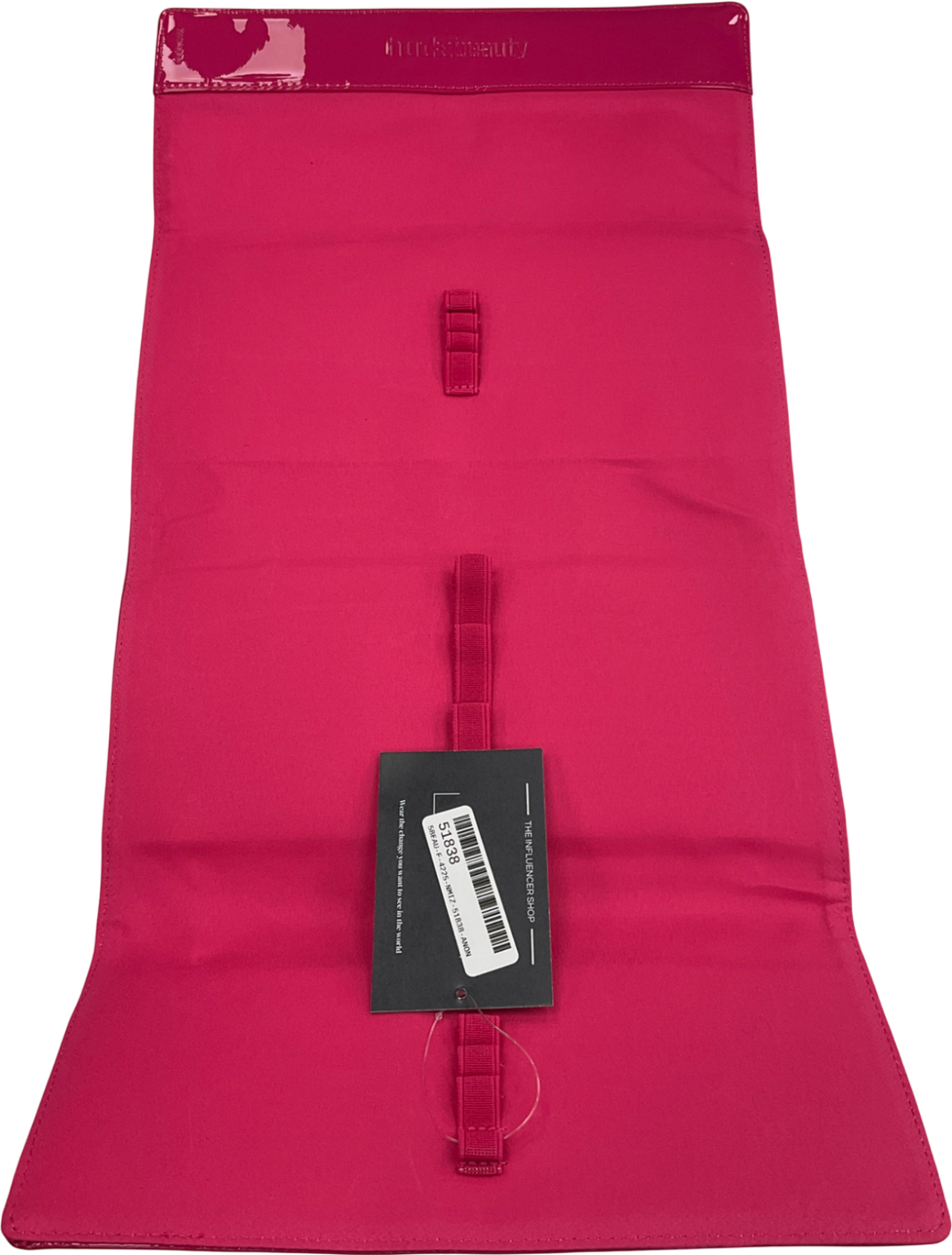 Huda Beauty Faux Filler Jelly Brush Holder Pouch | Limited Edition Pink One size