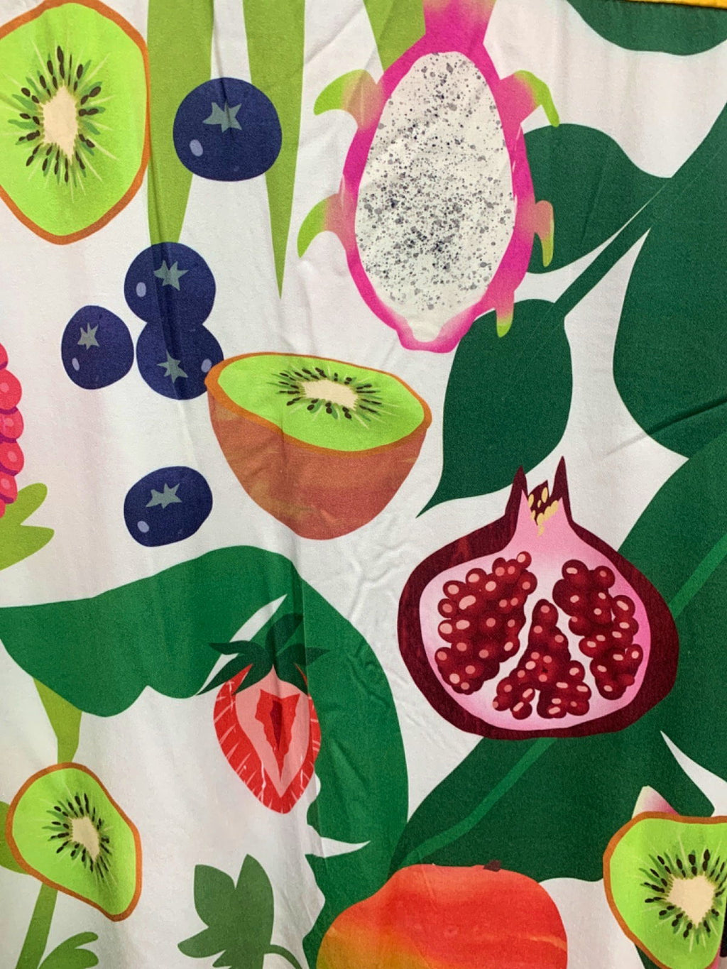 Ulla Popken Multicolour Fruit Print Shirt UK 26