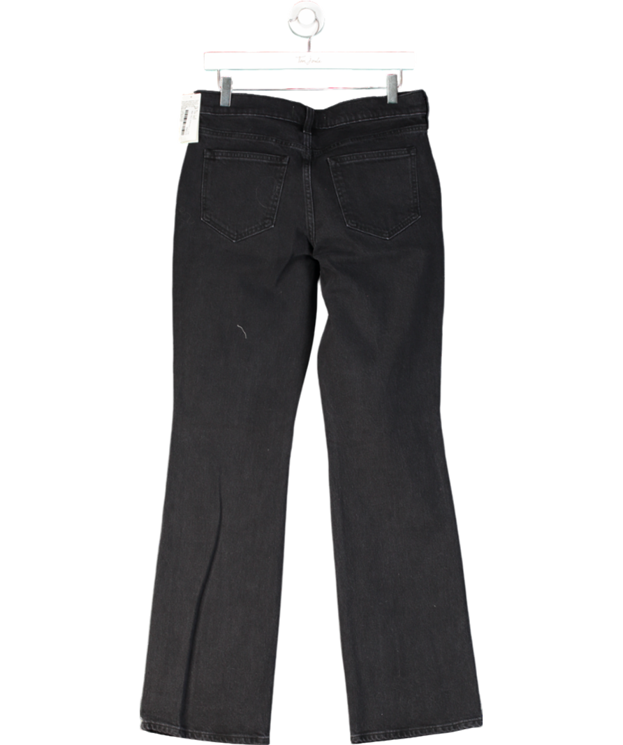 Abercrombie & Fitch Black Low Rise Boot Jeans - Long Length W27