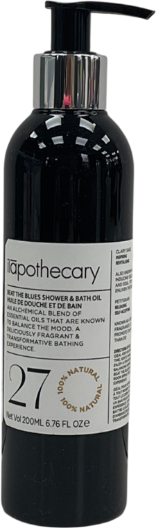 Ilapothecary Beat The Blues Shower & Bath Oil 200ml