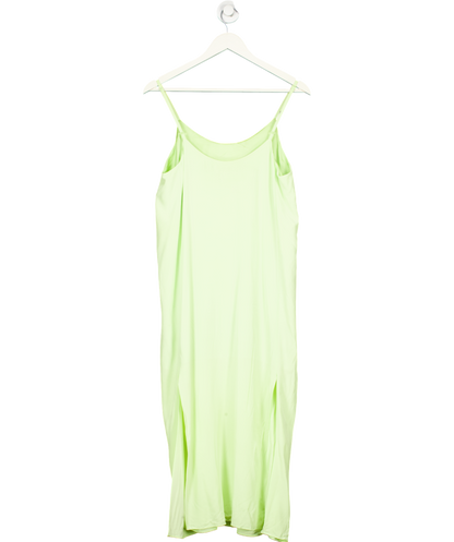 & Other Stories Green Paris Atelier Slip Midi Dress UK 10