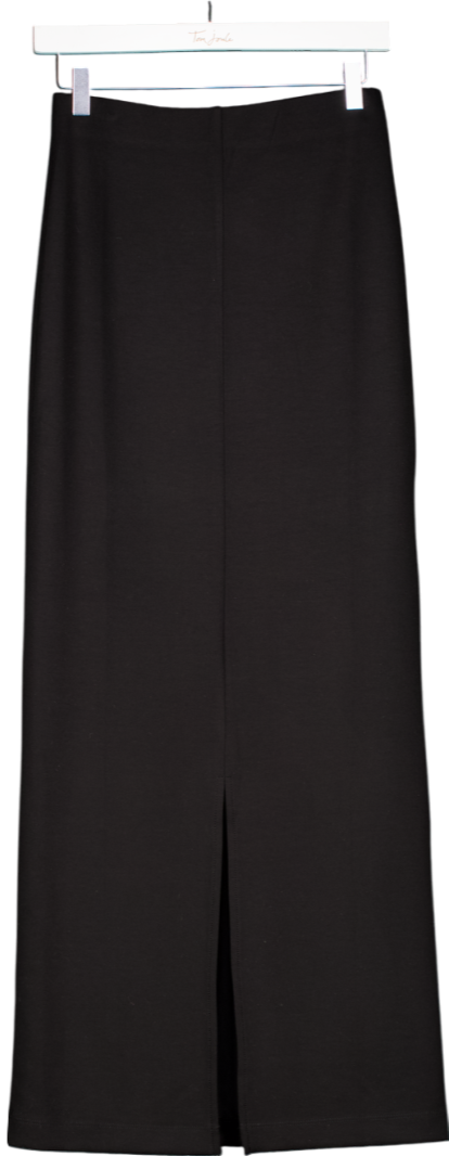 River Island Black City Fresh Maxi Pencil Skirt UK S