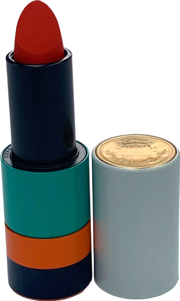 Hermès Matte Lipstick 44 Mat Orange Néon