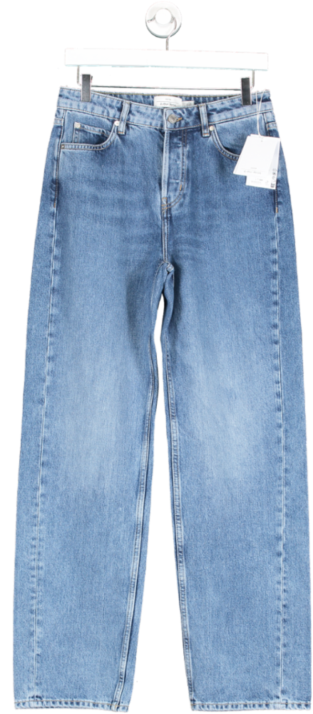 & Other Stories Blue Wide Leg Jeans W27