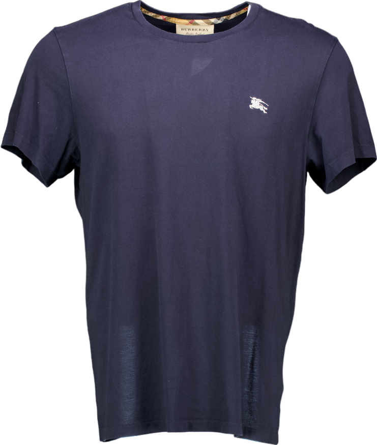 Burberry Navy Blue T-Shirt UK L