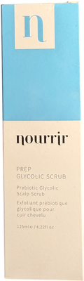 Nourrir Prep Glycolic Scrub Prebiotic Glycolic Scalp Scrub 125ml