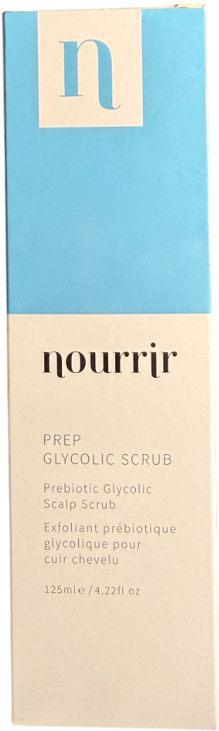 Nourrir Prep Glycolic Scrub Prebiotic Glycolic Scalp Scrub 125ml