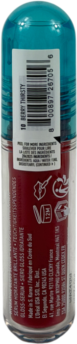 NYX Lip Iv Hydrating Gloss Stain 10 Berry Thirsty 5ml