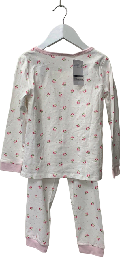 The Little White Company Multi Cherry Print Pyjama 4-5 Yrs