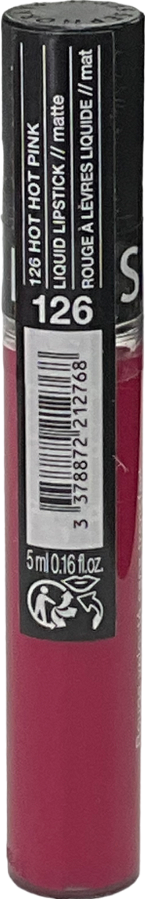 sephora Cream Lip Stain Matte Liquid Lipstick 126 5ml