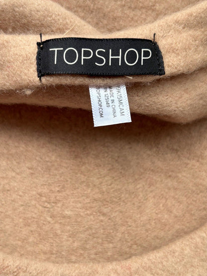 Topshop Beige Wool Beret One Size