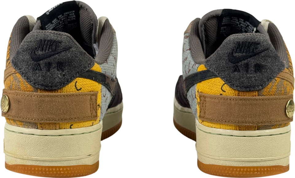 NIKE Blue X Travis Scott Air Force 1 Low 'cactus Jack' UK 8.5 EU 42.5 👞