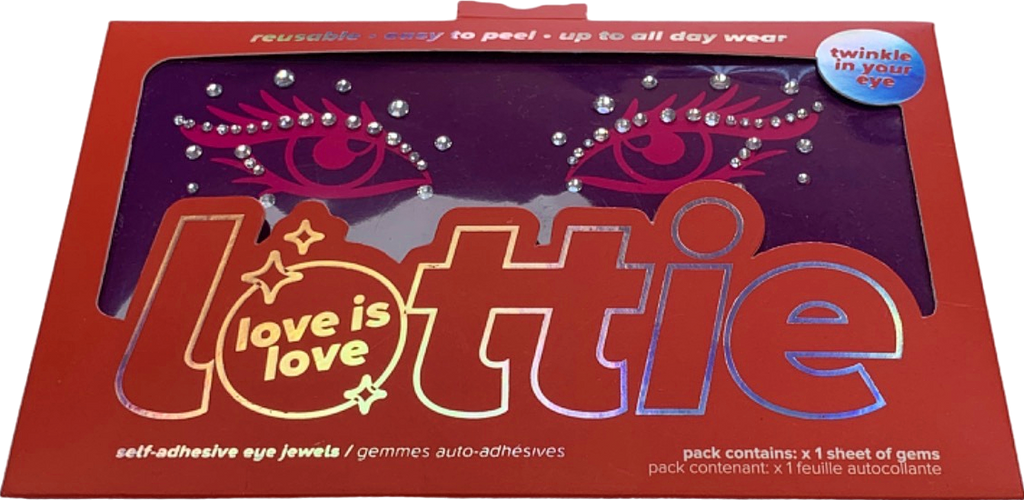 Lottie London Love is Love Self-Adhesive Eye Jewels