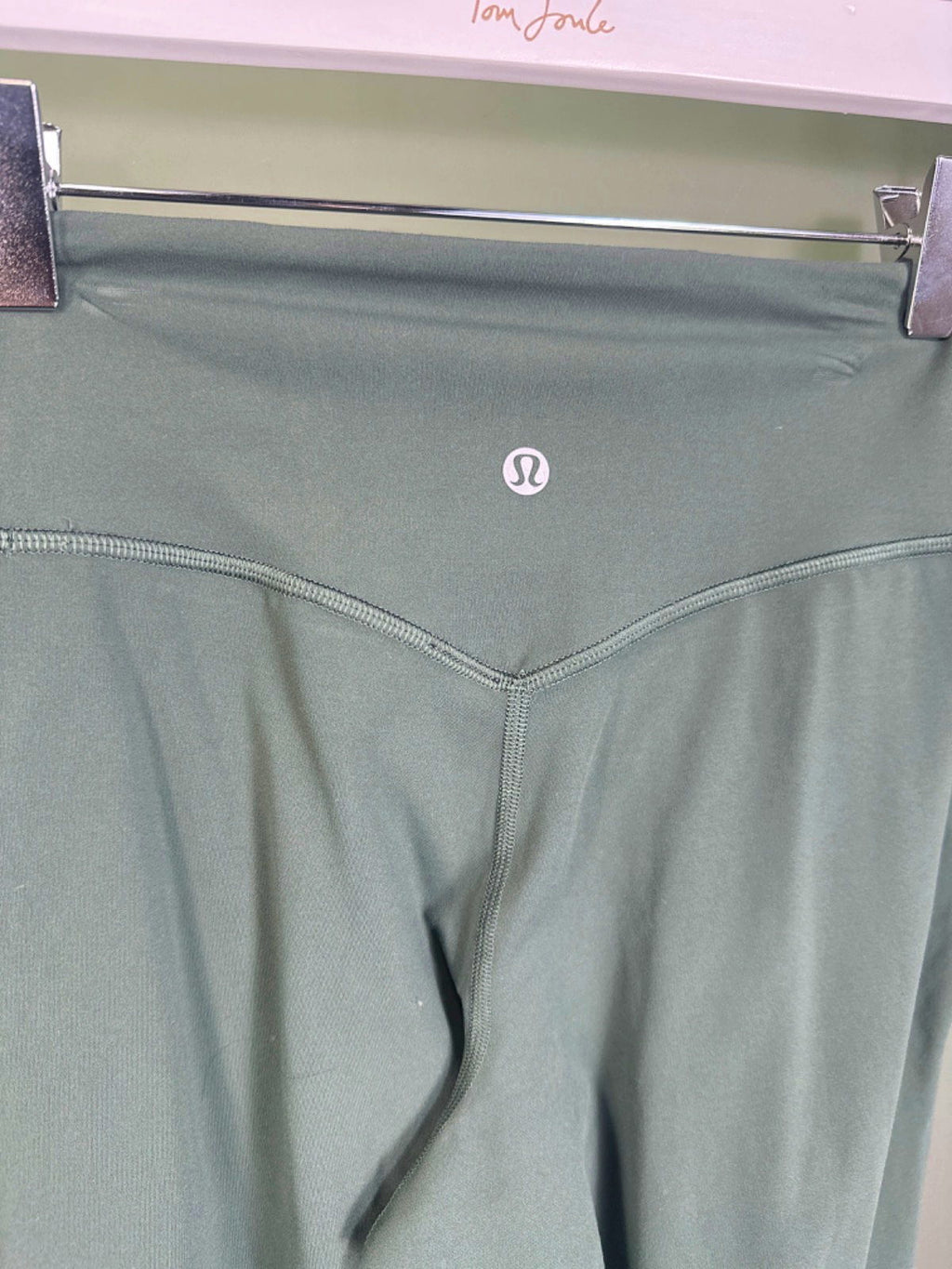 Lululemon Green Sports Bra and Leggings Set UK XS/S