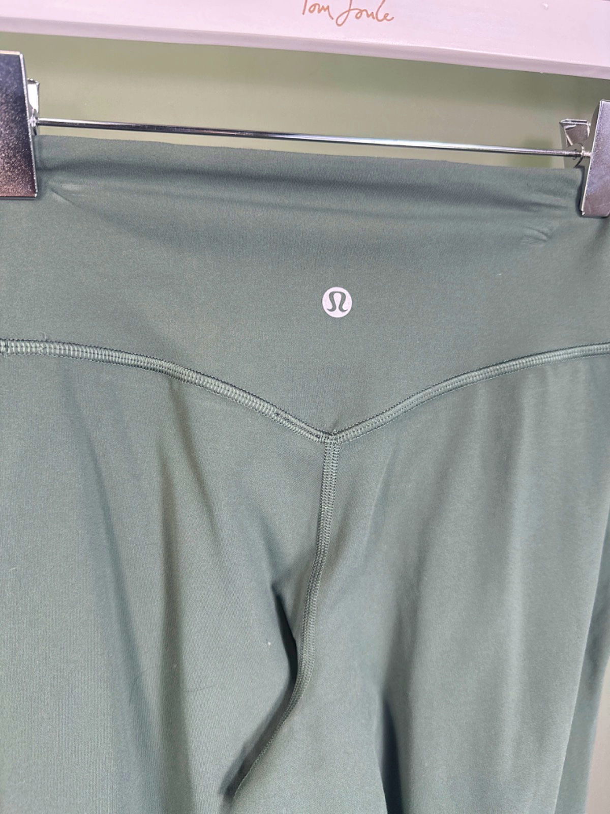 Lululemon Green Sports Bra and Leggings Set UK XS/S