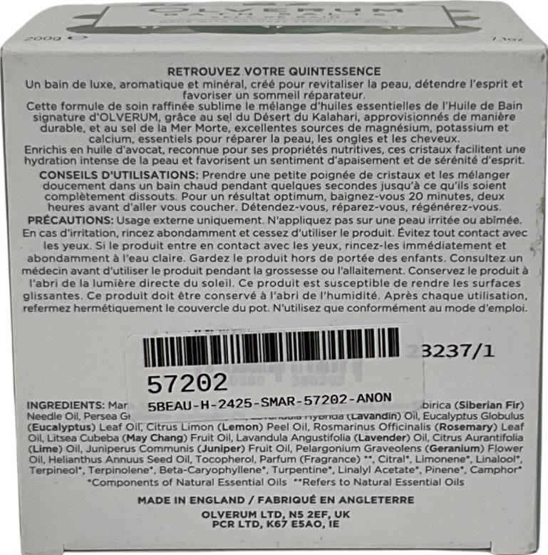 olverum Olverum Bath Salts 200g