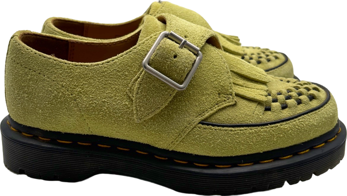 Dr Martens Yellow Suede Baynes Shoes UK 4