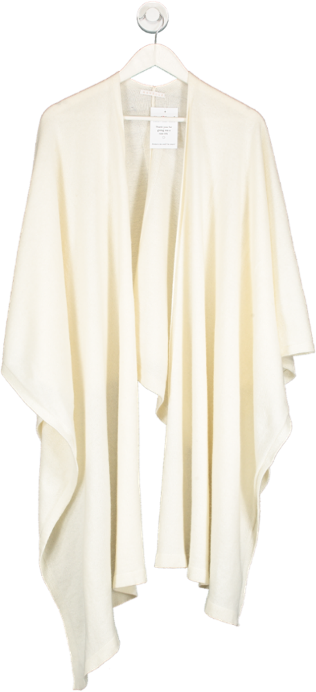 Aavelle Cream Cashmere Blend Cape One Size