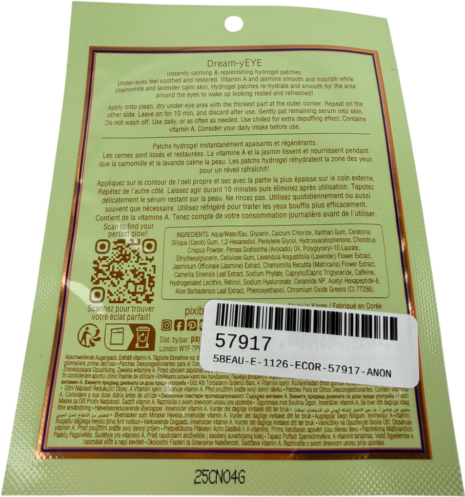 Pixi Detoxifeye Single-use Eye Patches X1