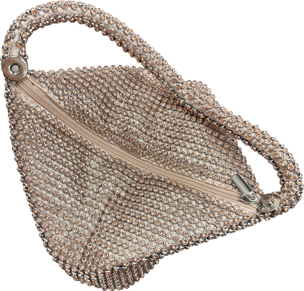 FOREVER NEW Pink Lea Diamante Pouch