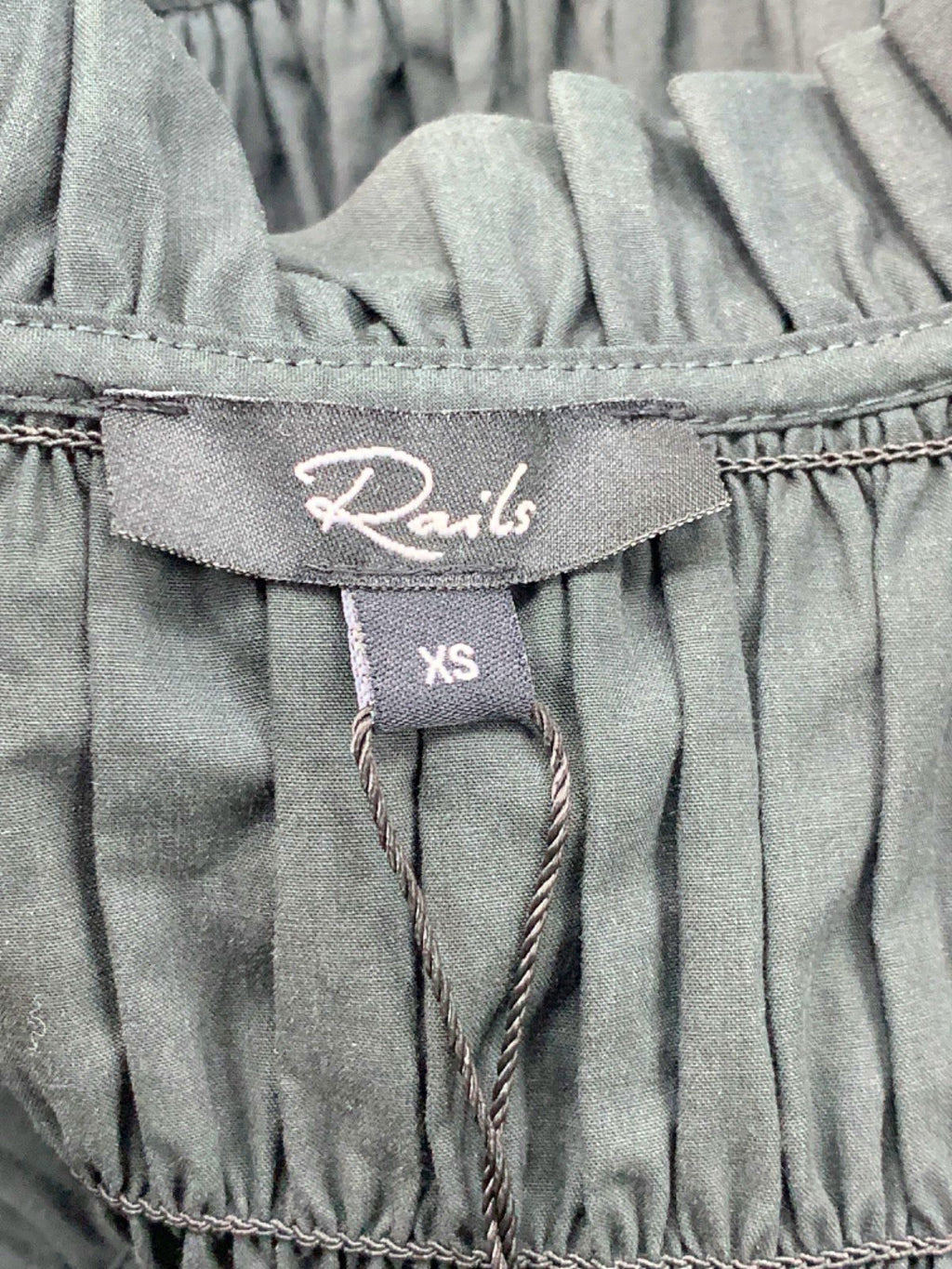 Rails Black Shirley Top UK XS