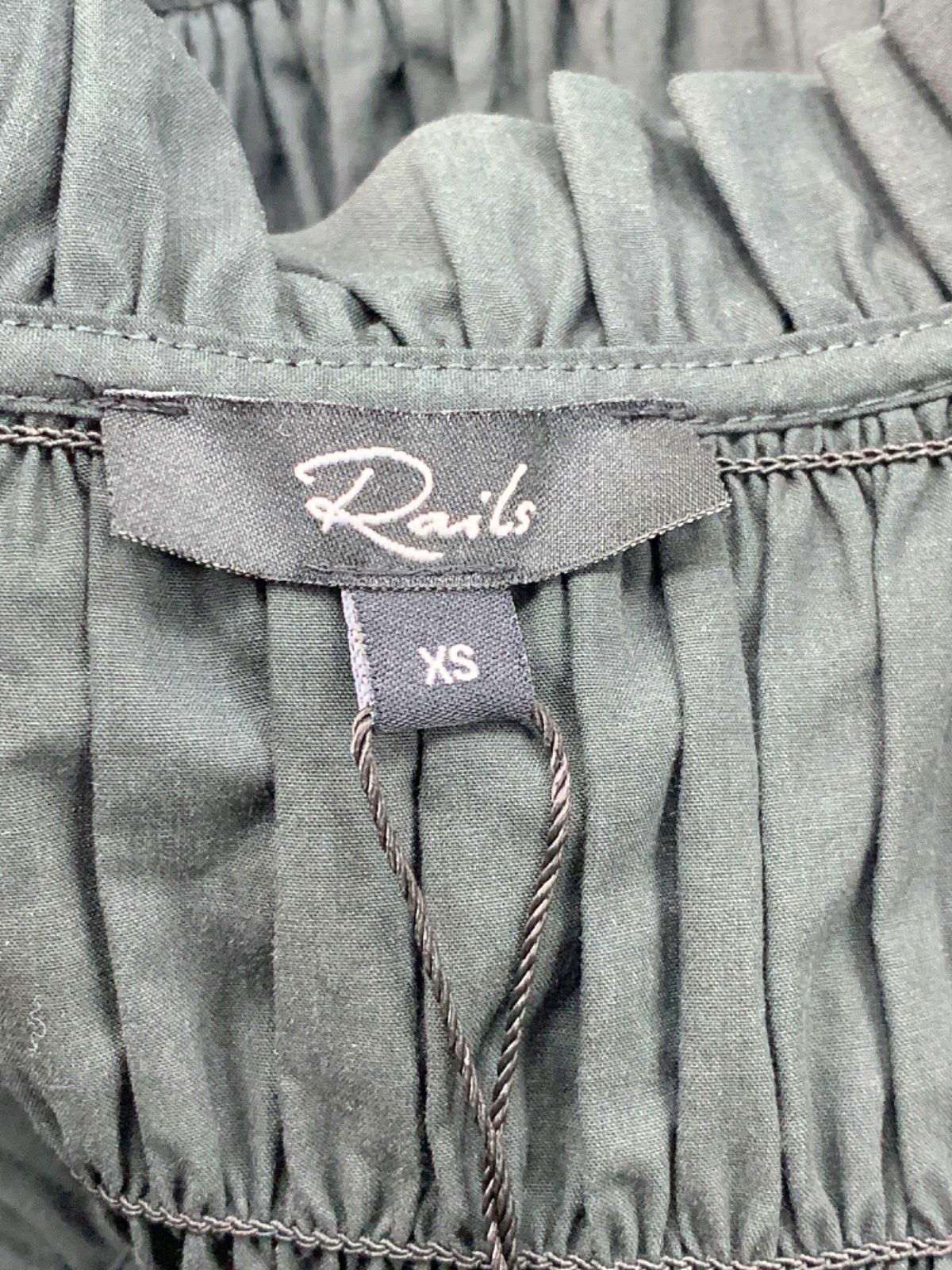 Rails Black Shirley Top UK XS