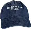 Beechfield Blue Ri State Of Mind Washed Denim Cap One Size