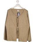 Charli Beige Erin Reversible Sweater UK S/M