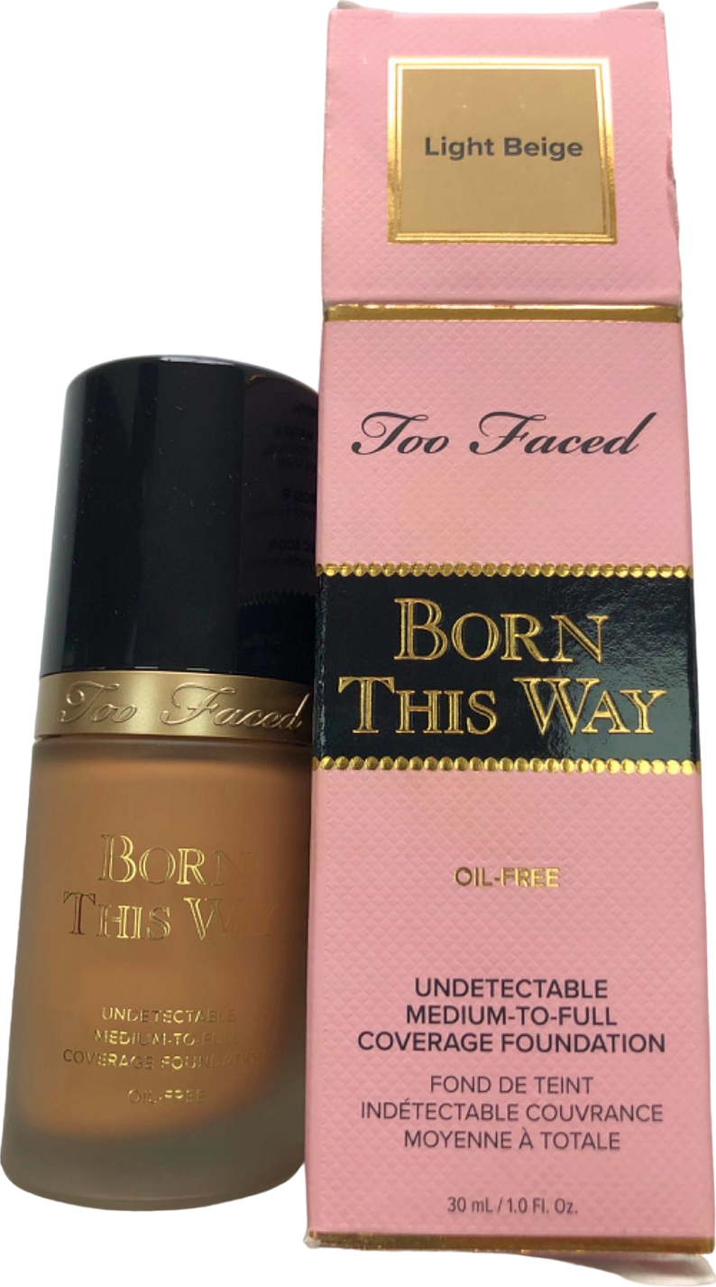Too Faced Born This Way Foundation Light Beige 30ml