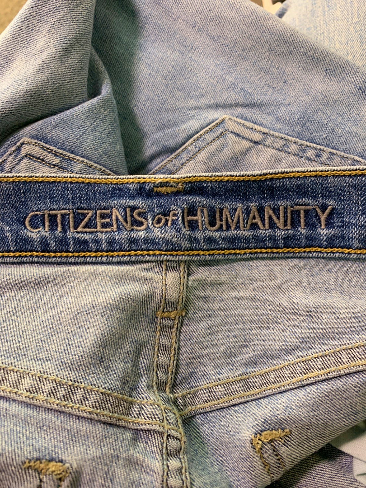 Citizens of Humanity Light Blue Emerson Slim Boyfriend Jeans Size 27